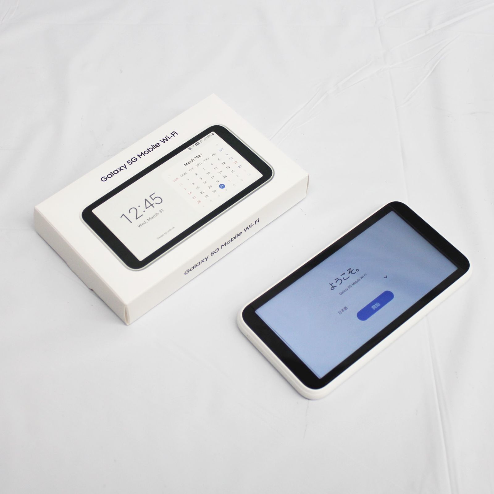 【美品】Galaxy 5G Mobile Wi-Fi SCR01 8174 WiMAX Galaxy 5G Mobile Wi-Fi（SCR01）の実機レビュー！通信速度も