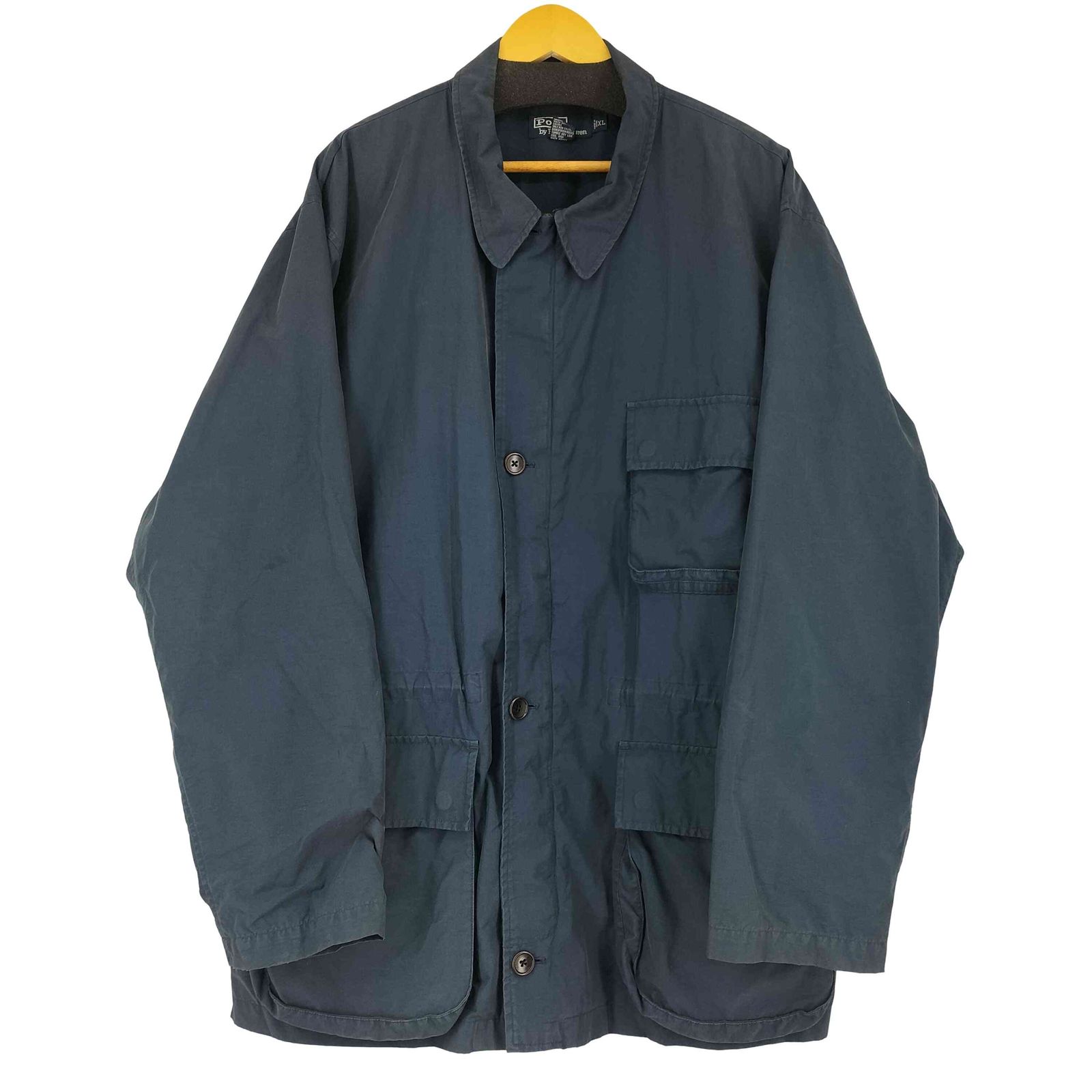 ポロバイラルフローレン Polo by RALPH LAUREN 90s コットンナイロン混紡 ステン コート メンズ JPN XL