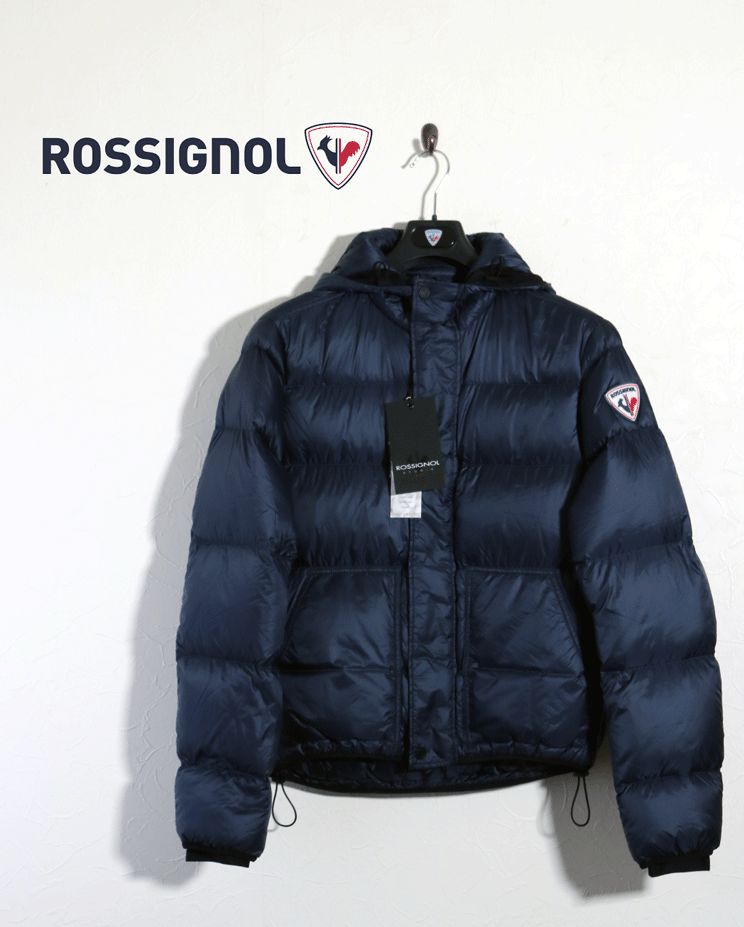 ROSSIGNOL ロシニョール フード付き ダウンジャケット サイズ50 - plus
