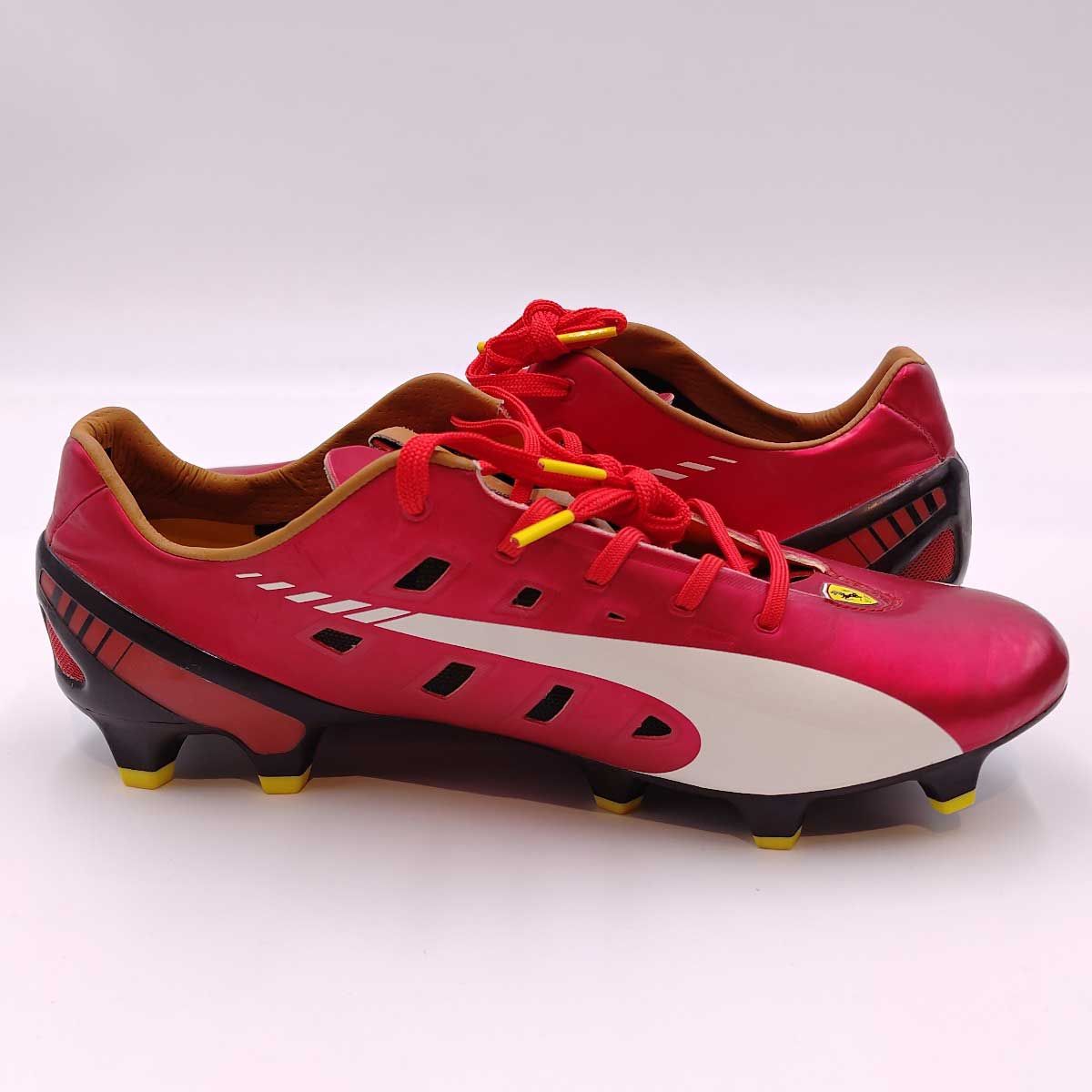 PUMA - プーマ サッカースパイク evoSPEED エヴォスピード 1.3 FG F947 LIMITED EDITION 26cm 103321-01 PUMA フェラーリモデル コラボ プーマ サッカースパイク evoSPEED エヴォスピード 1.3 FG F947