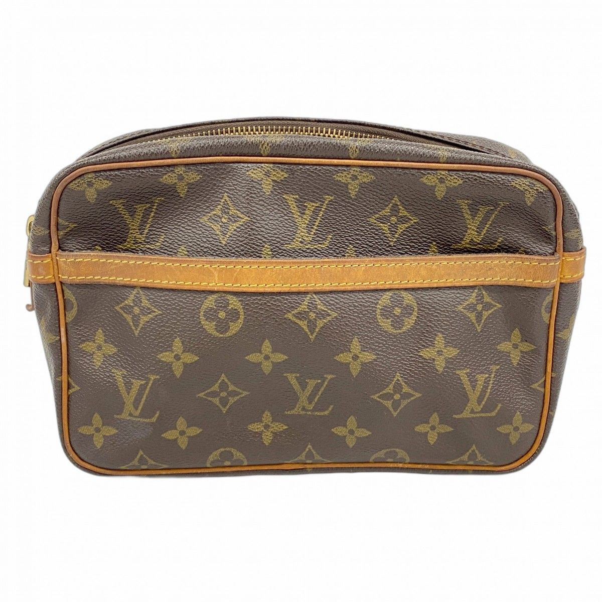 5md3941 ルイヴィトン クラッチバッグ モノグラム コンピエーニュ23 M51847 ブラウン メンズ