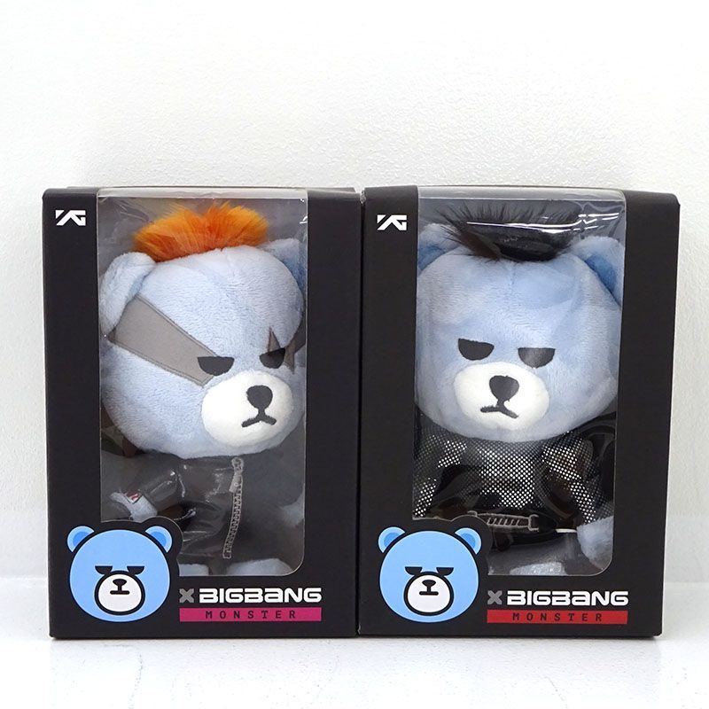 三重店】BIGBANG×KRUNK MONSTER VER. YGベア ぬいぐるみ  5種セット（G-DRAGON/T.O.P/テヤン/D-LITE/V.I/クランク）【353-A714】 - メルカリ