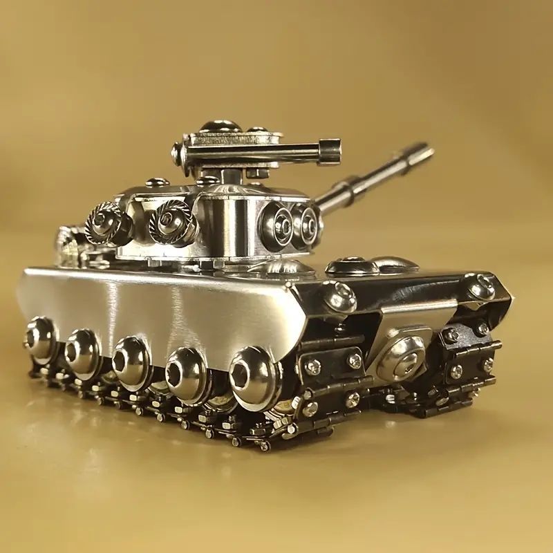 戦車 模型 タンク ハンドメイド 手づくり 廃材 鉄製 ミニチュア ミリタリー Amazon | JMBricklayer WW2 ミリタリー T28 重戦車モデルキット
