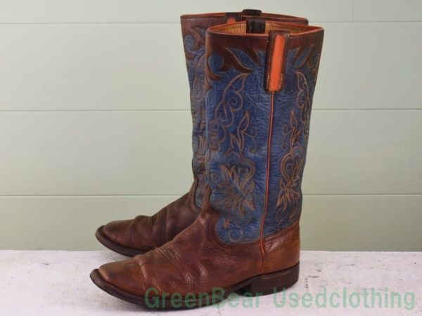 T777◇USA製 Anderson bean Boot Company ビンテージ 高級ウエスタン