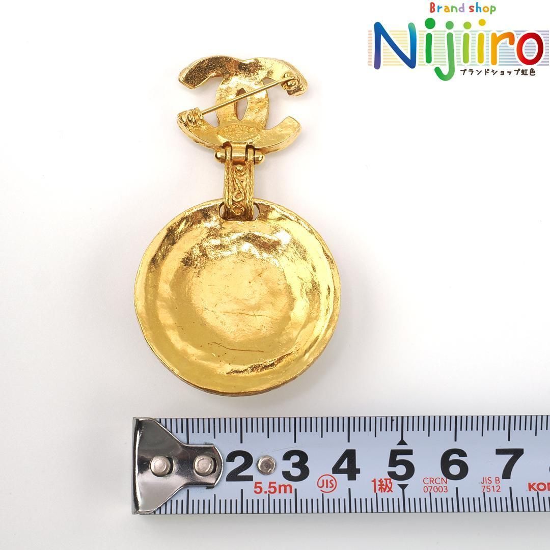 極美品】シャネル 94A ココマーク ブローチ1603 極美品】シャネル 94A ココマーク ブローチ1603