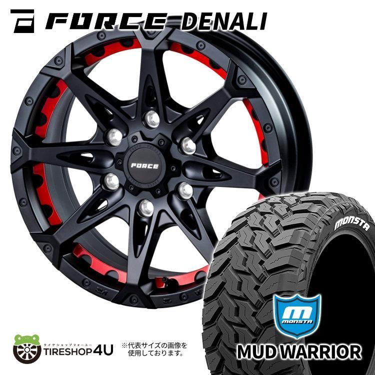 メルカリ限定価格】タイヤホイール4本セット FORCE DENALI 16x6
