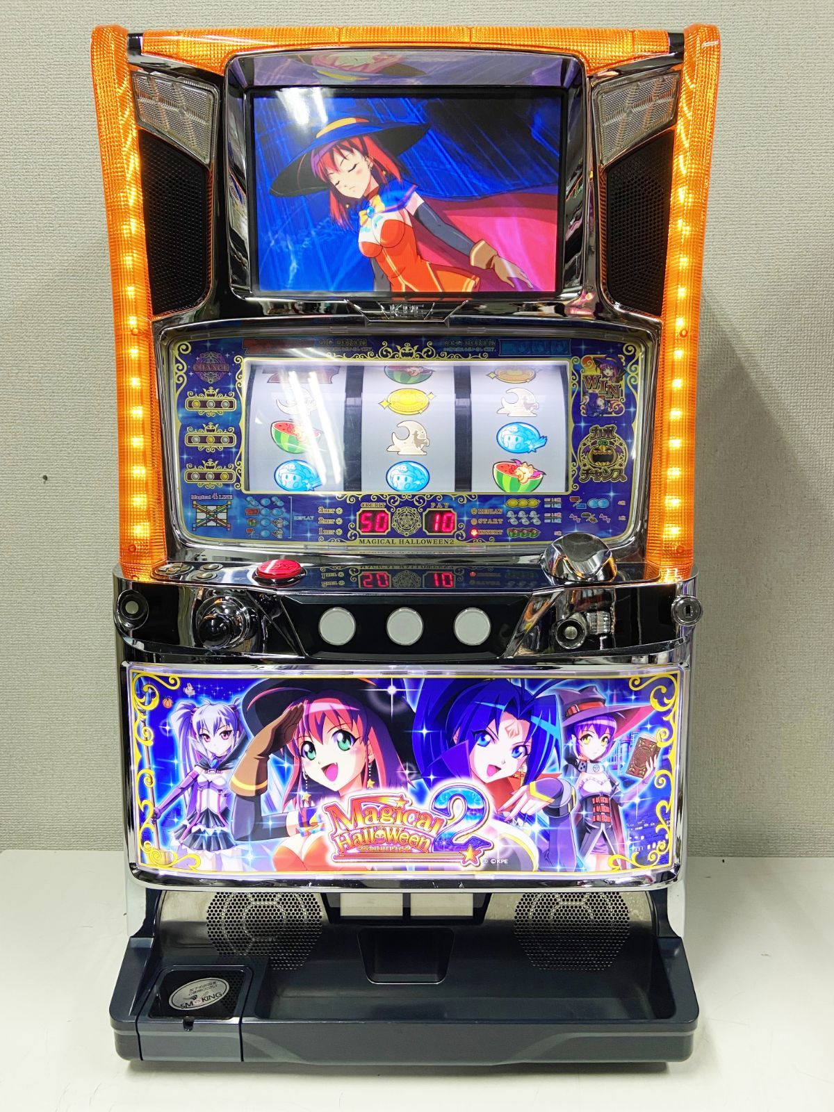 スロット　実機　マジカルハロウィン3N 不要機付 スロット 実機 マジカルハロウィン3N コイン不要機付 実機