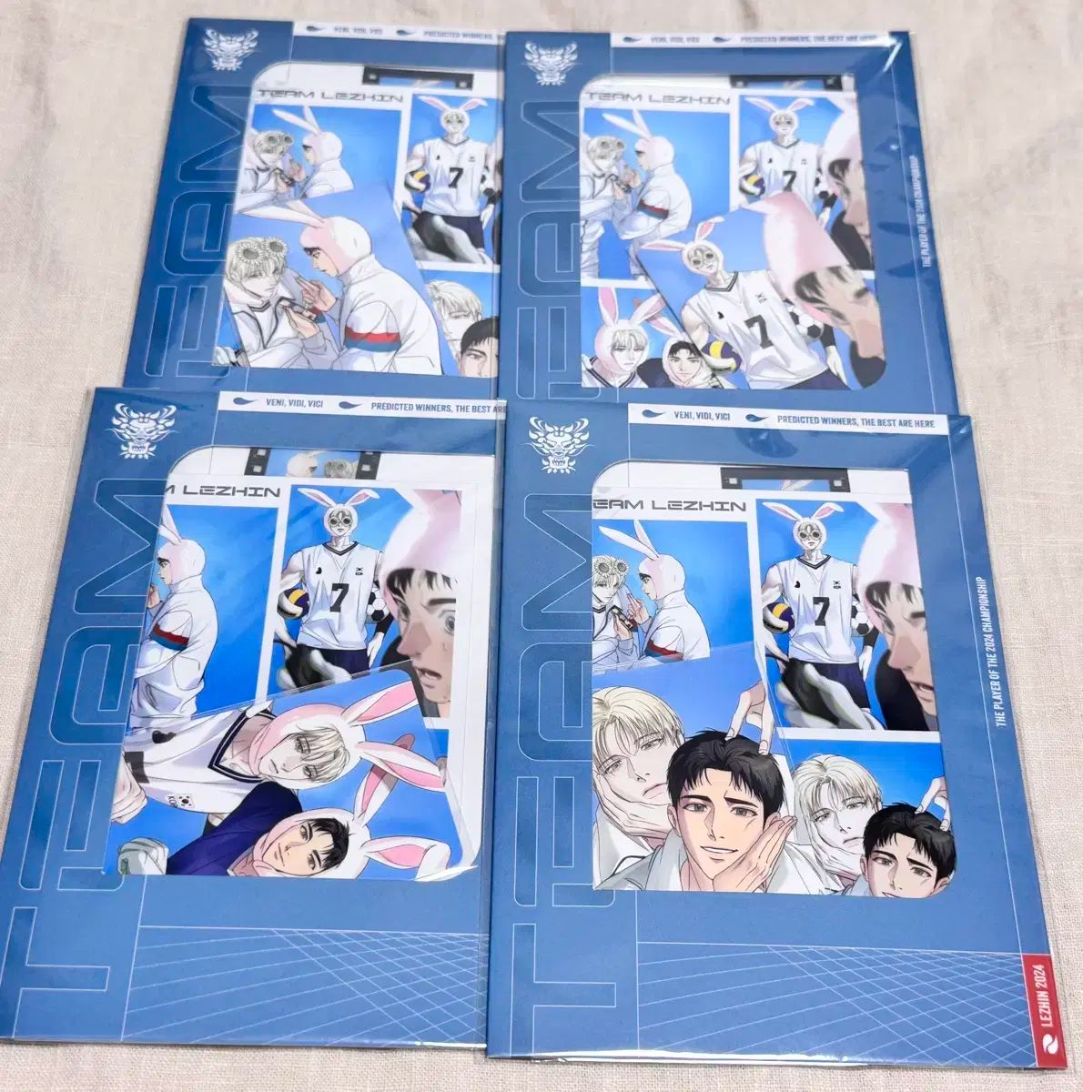 レジン チームレジン ポップアップ ライト フィルムパッケージ セット 全メンバー