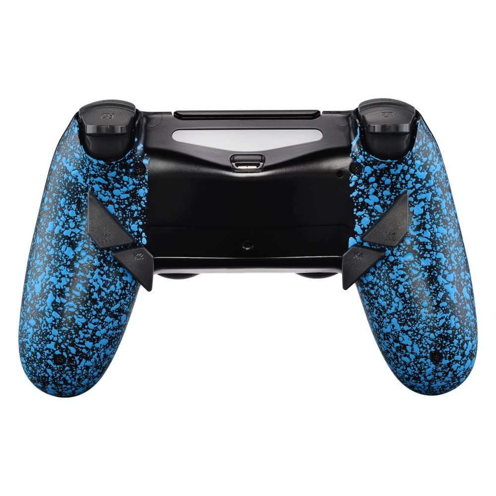 ブルー コントローラー本体ではなく、eXtremeRate ps4コントローラー(JDM-040/050/055)に対応用Dawnプログラマブルリマップキット(テクスチャード)、アップグレードボードと再設計されたバックケー