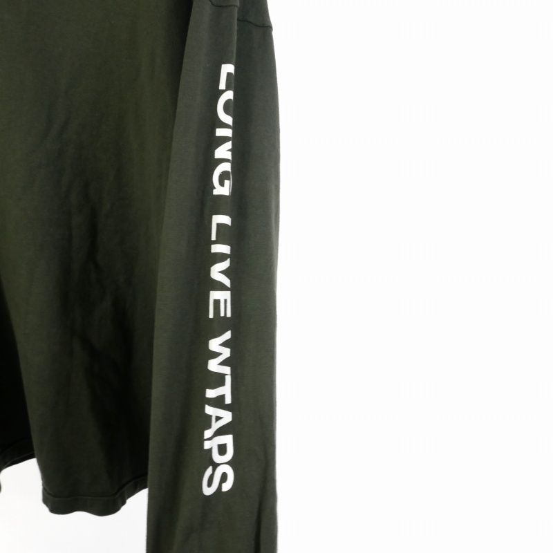 ダブルタップス WTAPS Tシャツ 長袖 ロングスリーブT コットン