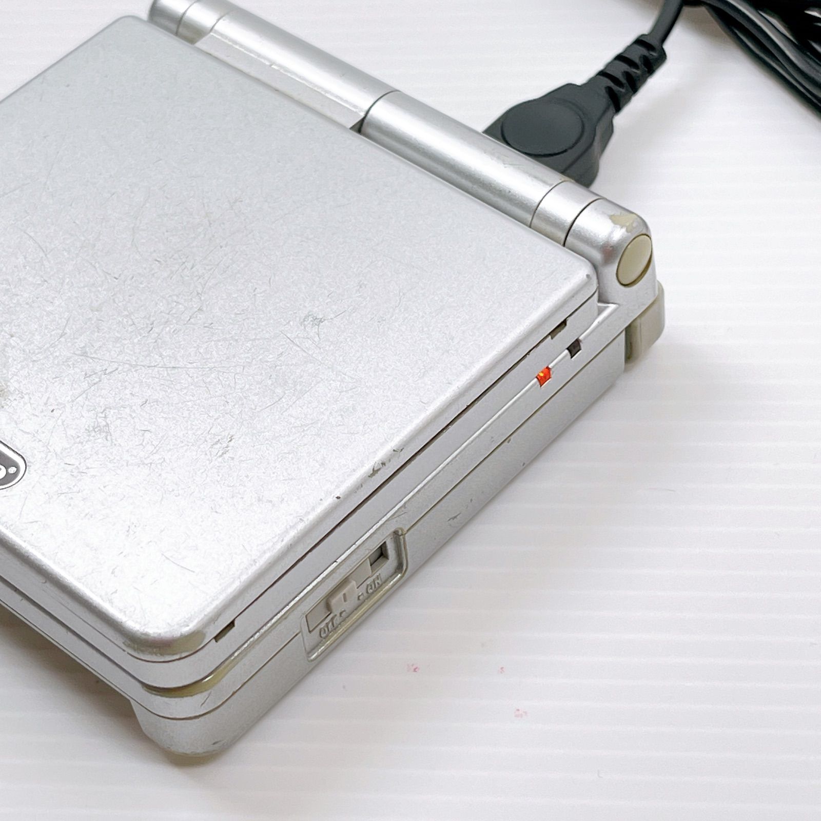 ニンテンドー ゲームボーイアドバンスSP プラチナシルバー 本体 GBA 任天堂 ゲームボーイアドバンスSP プラチナシルバー 送料無料 遊べる