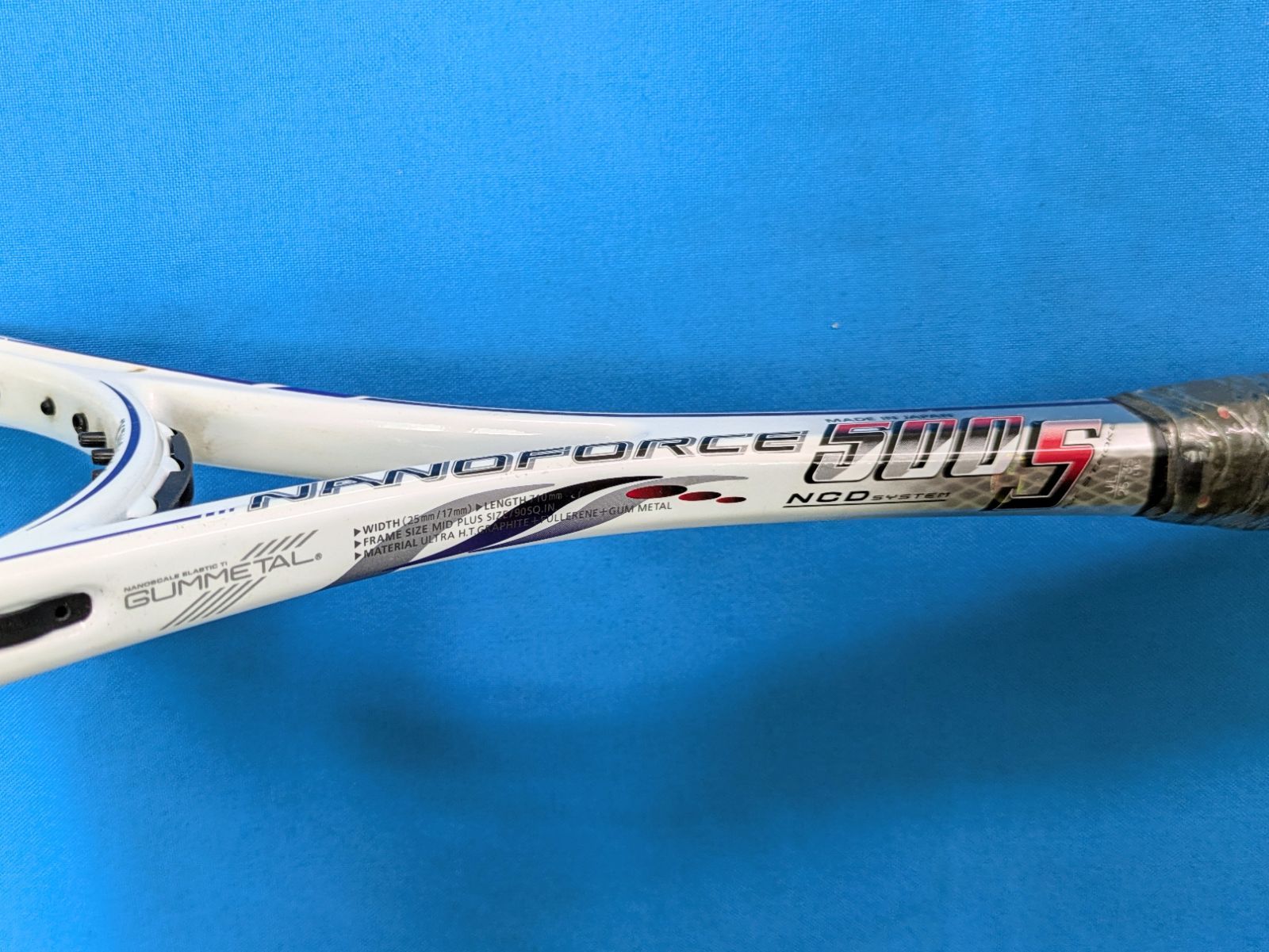 【新品・未使用】YONEX NANOFORCE 500 S テニスラケット 新品未使用】YONEX NANOFORCE 500S 軟式テニスラケット - メルカリ