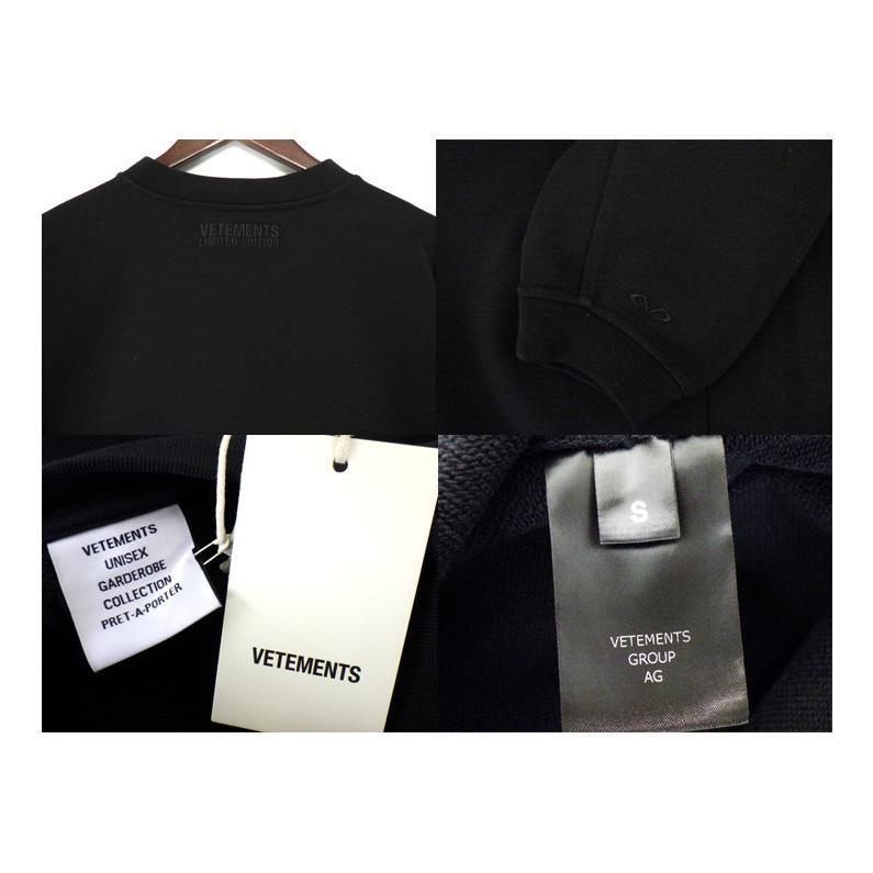 【関税込】VETEMENTS スウェット VETEMENTS(ヴェトモン) スウェット・トレーナー(メンズ) - 海外