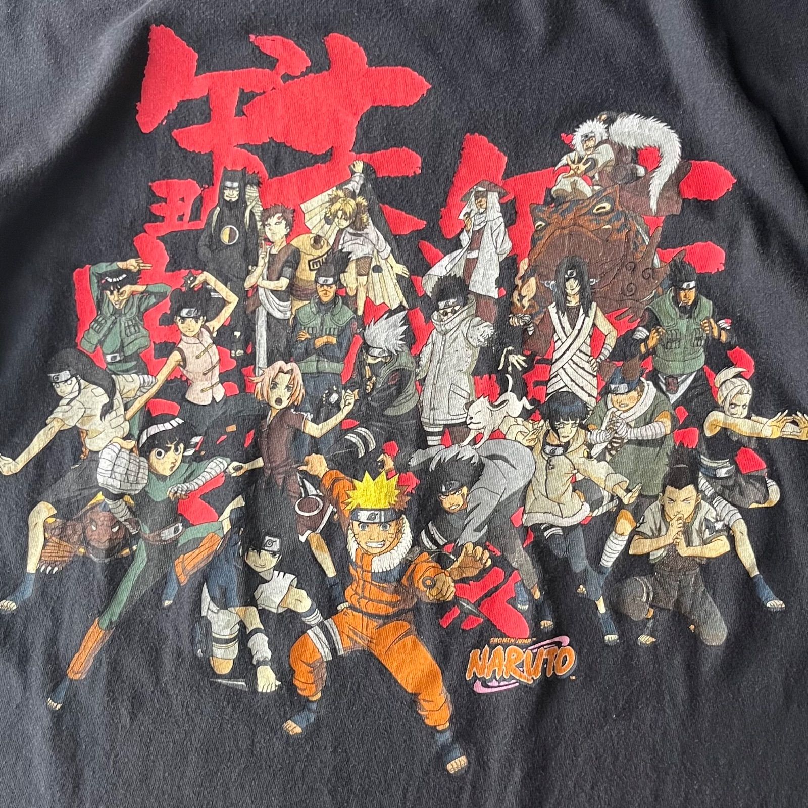NARUTO 集合 Tシャツ ナルト アニメT 古着 ヴィンテージ 我愛羅 - メルカリ