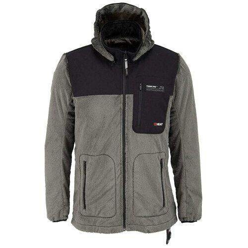 5営業日で発送 RSタイチ RSTAICHI RSU638 e-HEAT フリース インナーパーカ BLACK GRAY 3XL 品番 RSU638BK713XL