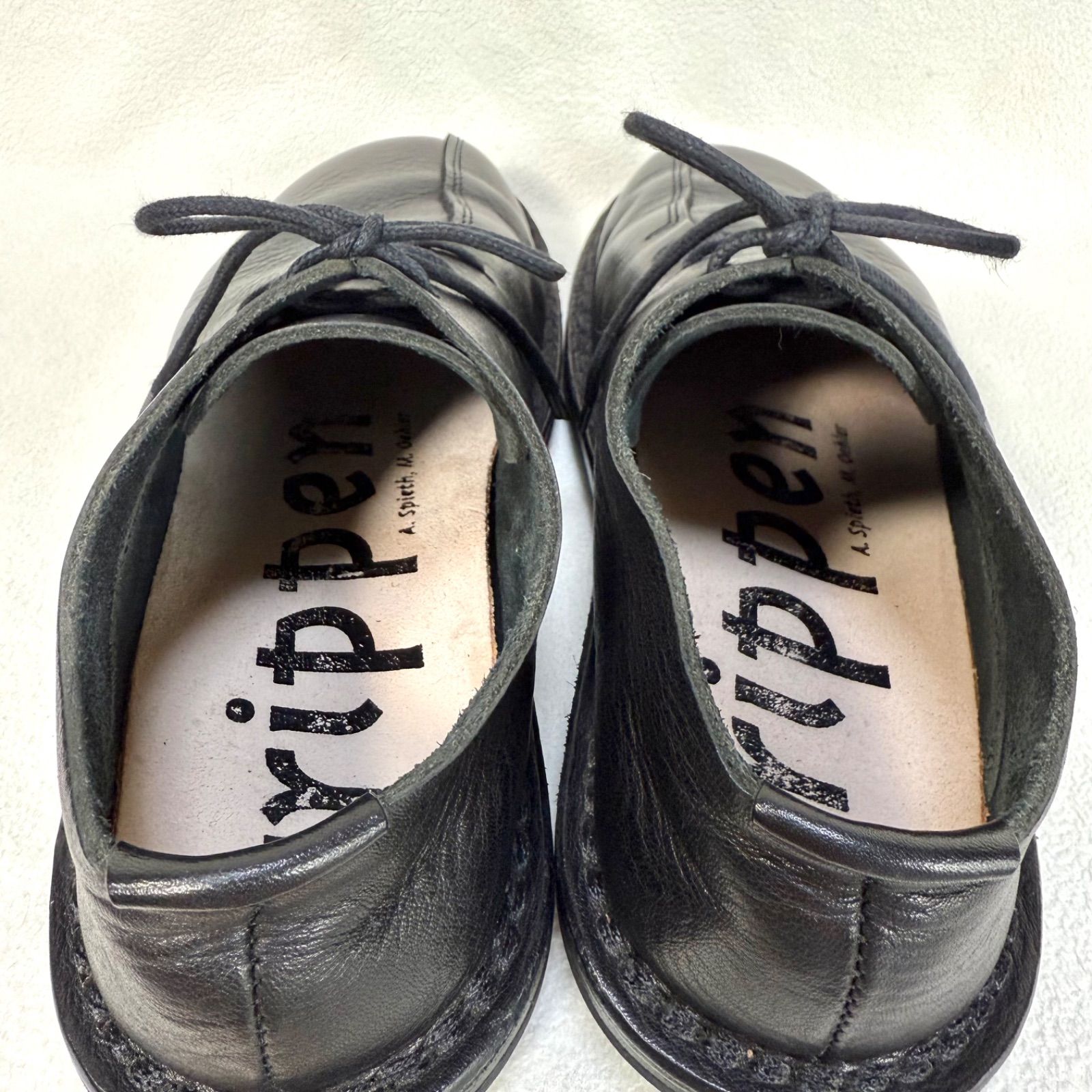 極美品✨トリッペン GANGSTER レースアップ レザー ブラック 36