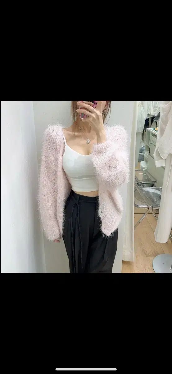 美品 NATURAL LAUNDRY ナチュラルランドリー ボーダー ニット