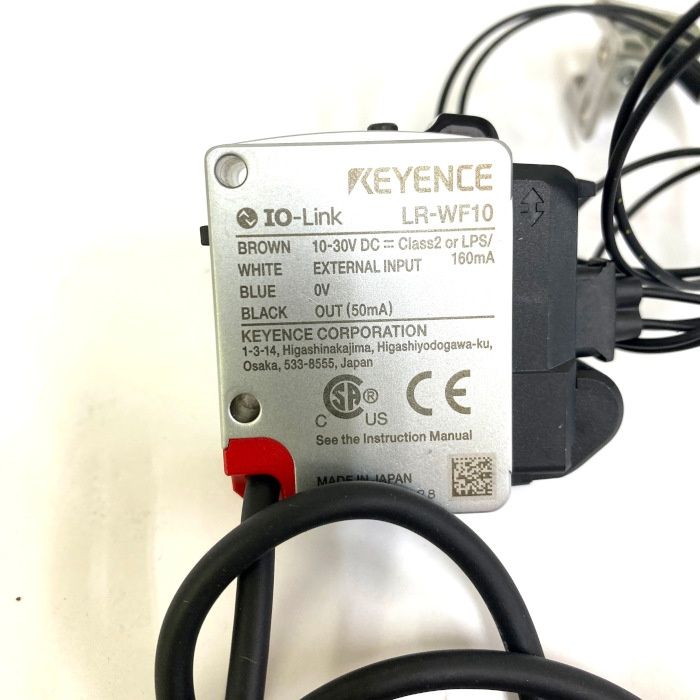 KEYENCEホワイトスポット光電センサーLR-WF10キーエンス KEYENCEホワイトスポット光電センサーLR-WF10キーエンス