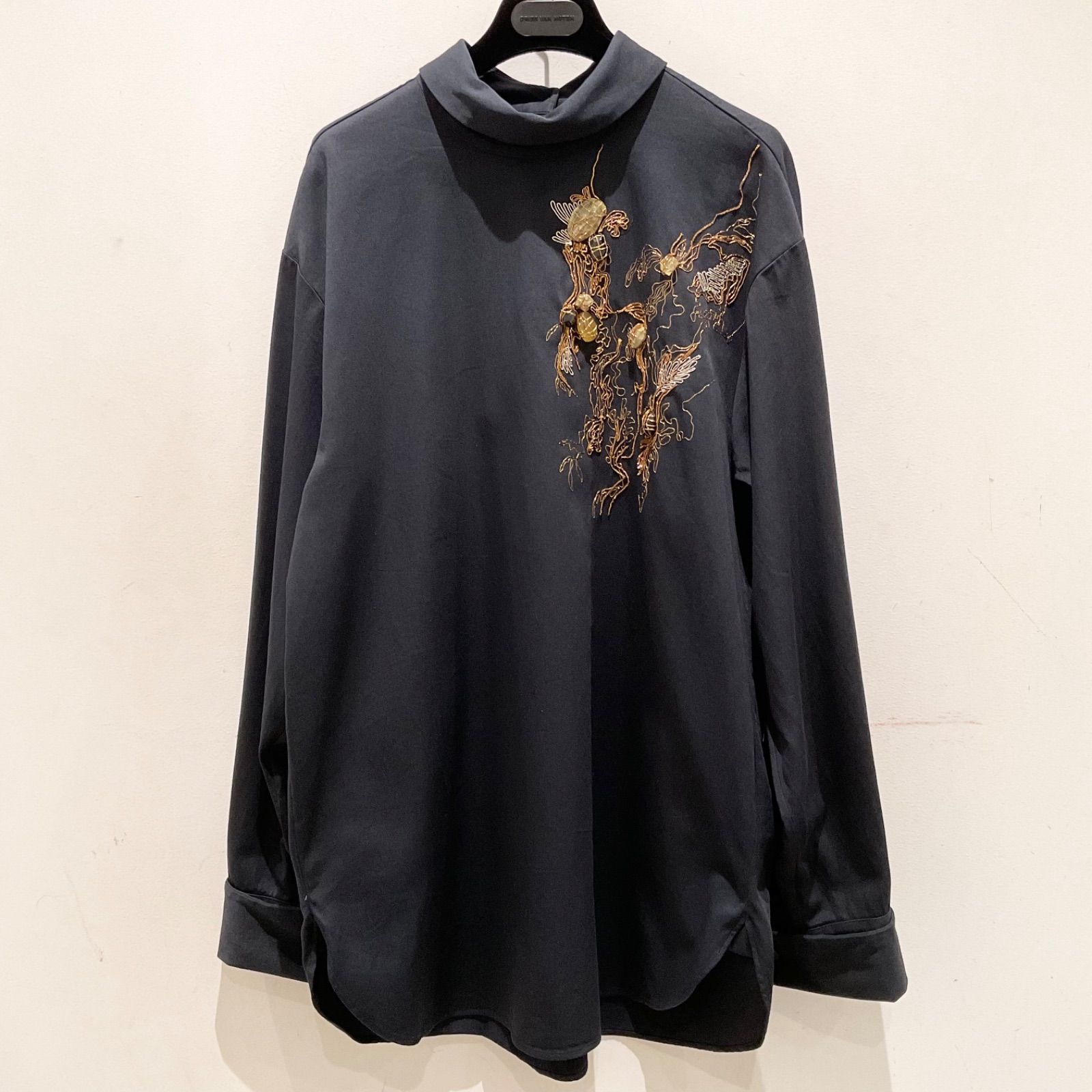 DRIES VAN NOTEN ドリスヴァンノッテン シャツ 装飾 - メルカリ