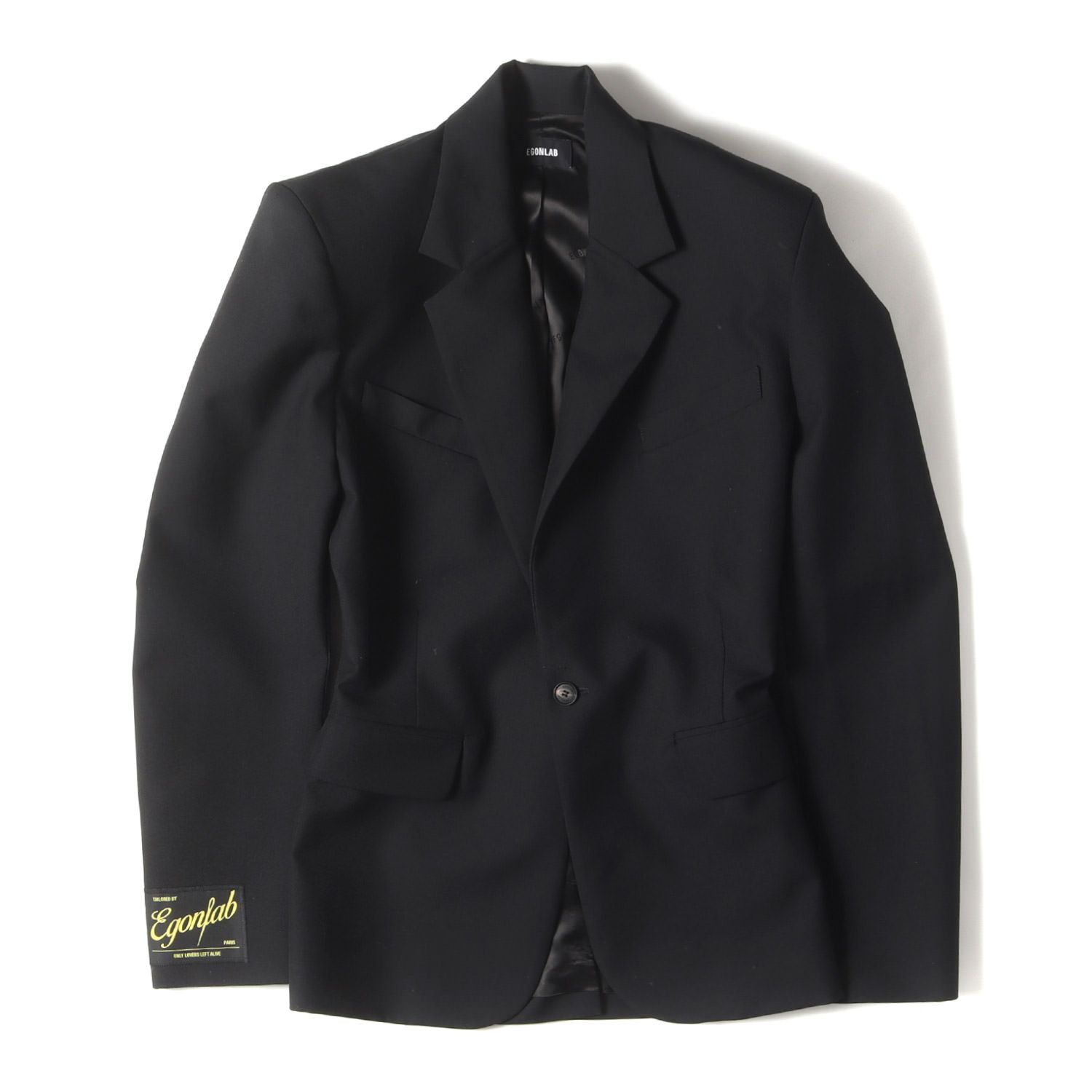 美品】EGONLAB エゴンラボ ジャケット サイズ:48 / 24AW ウール 美品】EGONLAB エゴンラボ ジャケット サイズ:48 / 24AW ウール