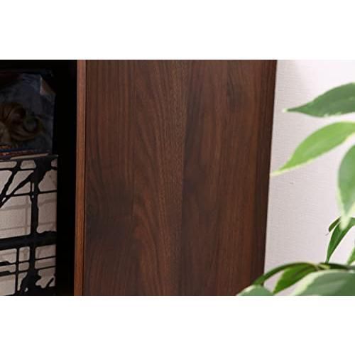 不二貿易 ボックス 収納ボックス 3段 幅42×奥行29×高さ120cm ミディアムブラウン 工具不要 A4サイズ対応 99702 MARWIL-DEMENAGEMENTS_CH