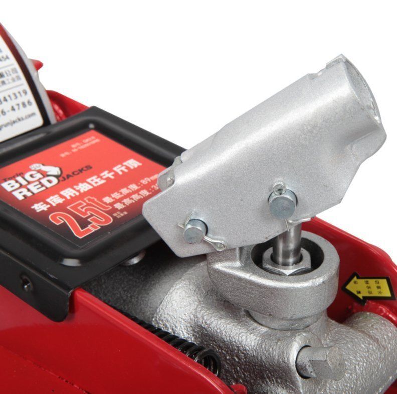 臥式油圧ジャッキッキ乗用車用2.5トン車載ジャッキッキタイヤ交換工具プラスチックケースに入ります