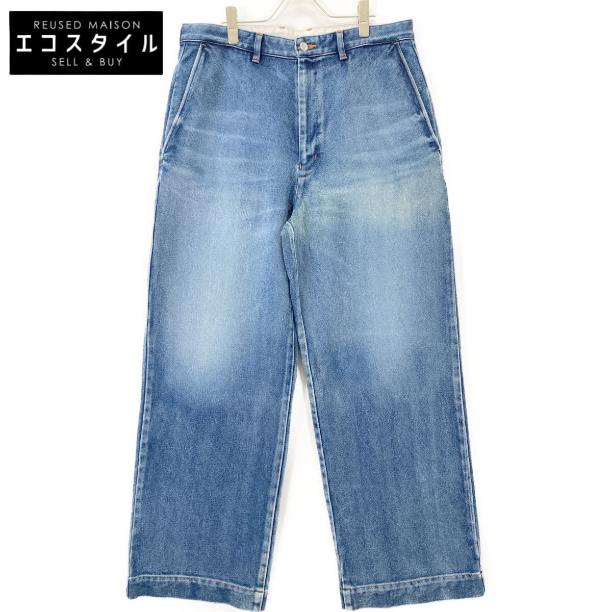 N.Hoolywood エヌハリウッド ライトブルー 2242-PT25-020 デニム WIDE PANTS 42