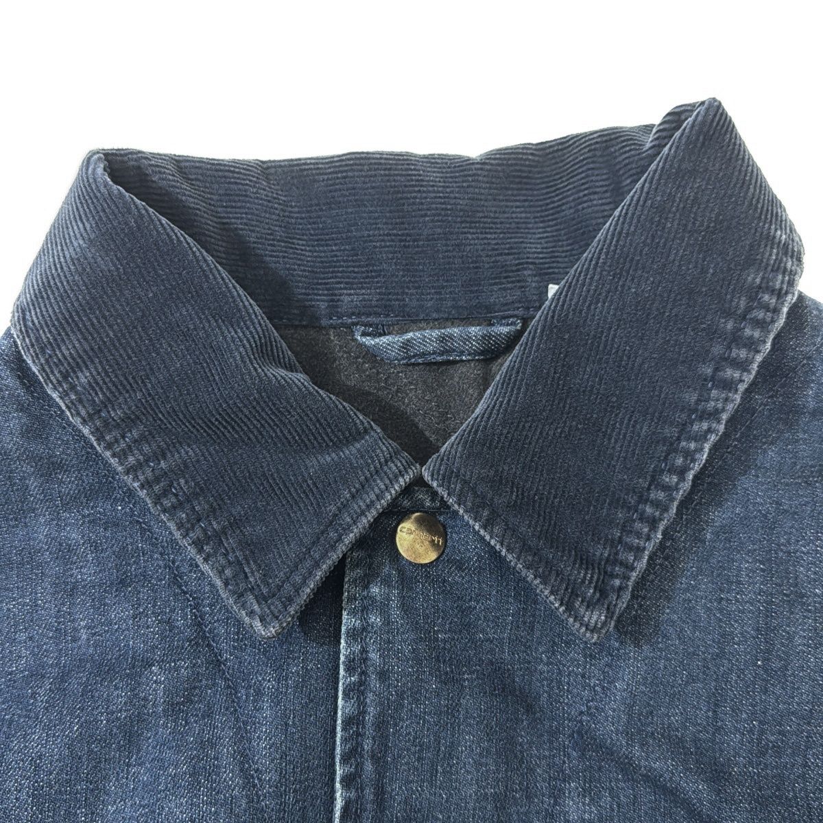 美品　ADAM KIMMEL×CARHARTT　М　デニム　カバーオール ADAM KIMMEL×Carhartt アダム キメル カーハート デニムカバーオール