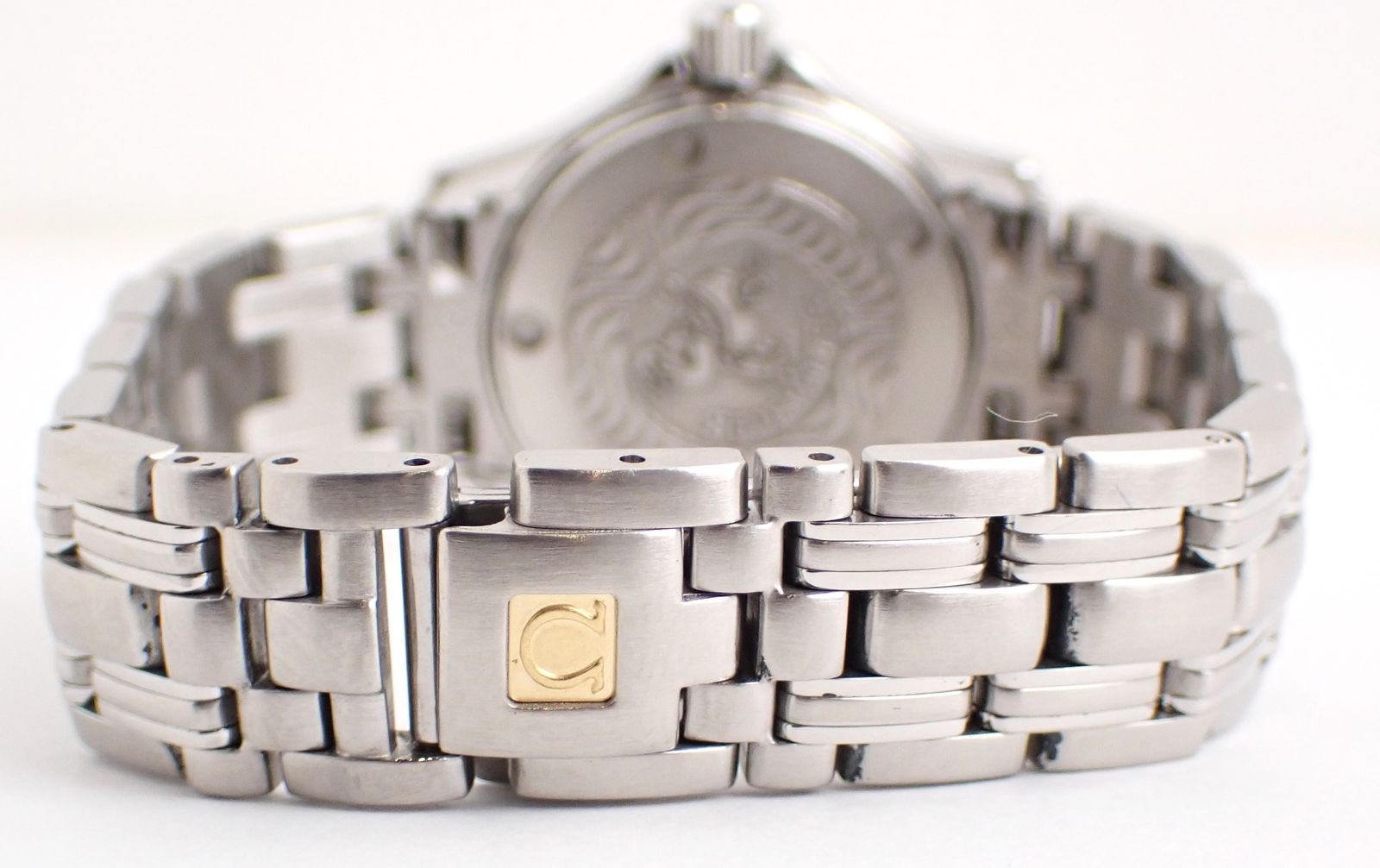 磨き済み OMEGA(オメガ) シーマスター シェル文字盤 2581.7 SS QZ  