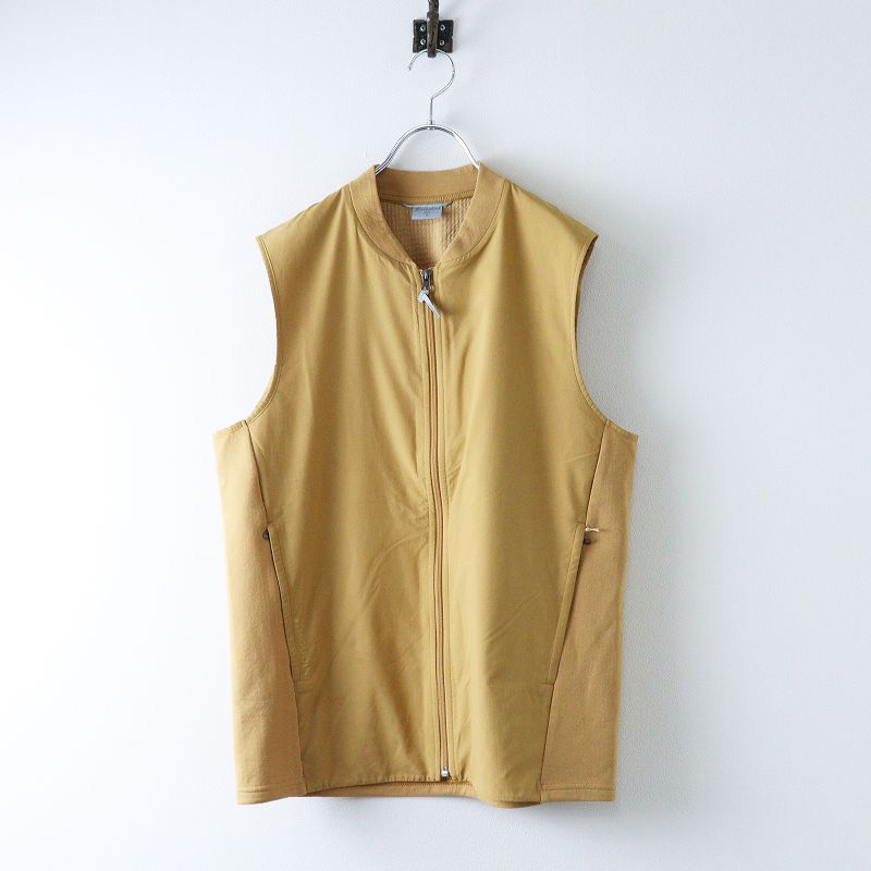 フーディニ HOUDINI M s Mono Air Vest モノエアベスト S サンド ベージュ インサレーションベスト ジップ メンズ 2400014631425