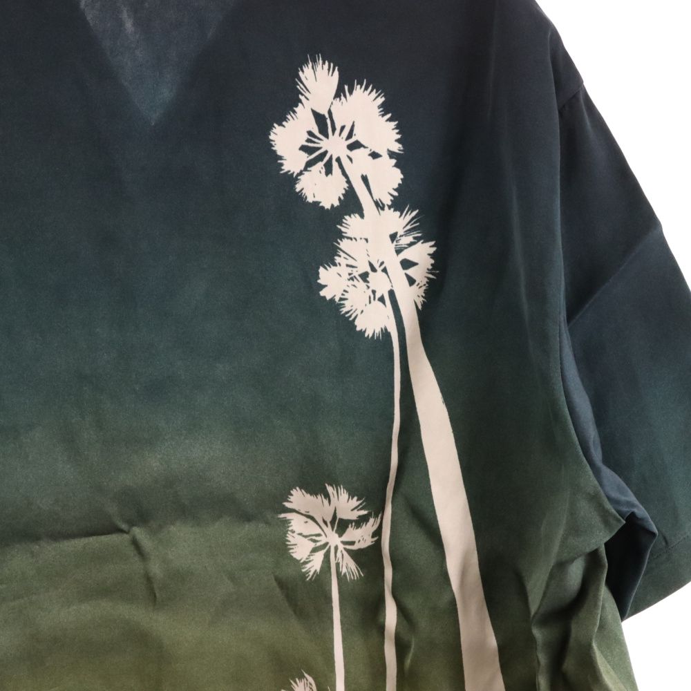 美品 ジルサンダー ジャガード刺繍 花柄 オーバーサイズ 半袖シャツ 36 ワンフォークロージング 1111clothing ◇フラワー サガラ刺繍 T