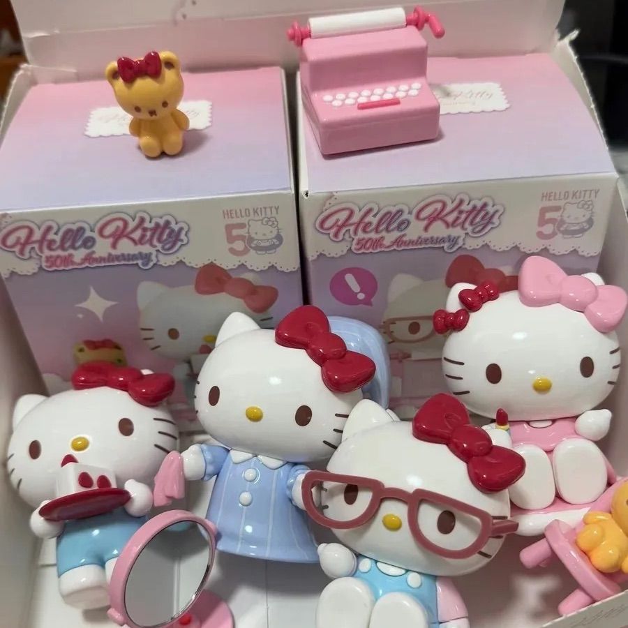 【激レア】ハローキティ★サンリオ フィギュアコレクション 第１弾 4種セット I'm Hello Kitty フィギュアコレクション 全4種 フルコンプ