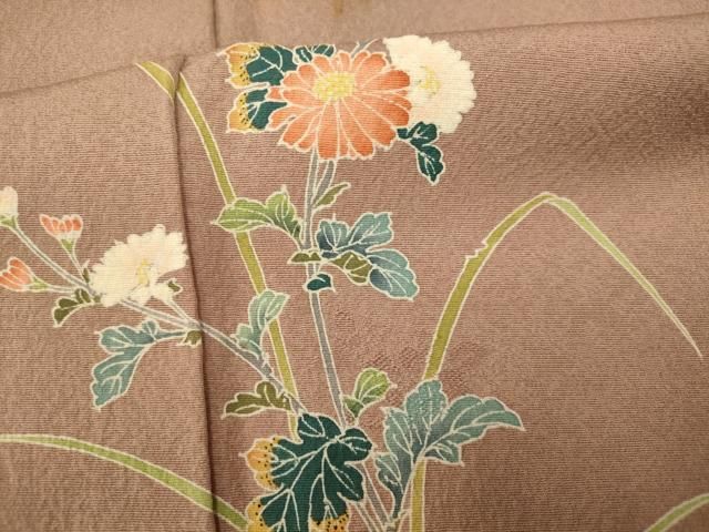 平和屋着物＊夏物 本加賀友禅作家 梶山伸監修 色無地 絽縮緬