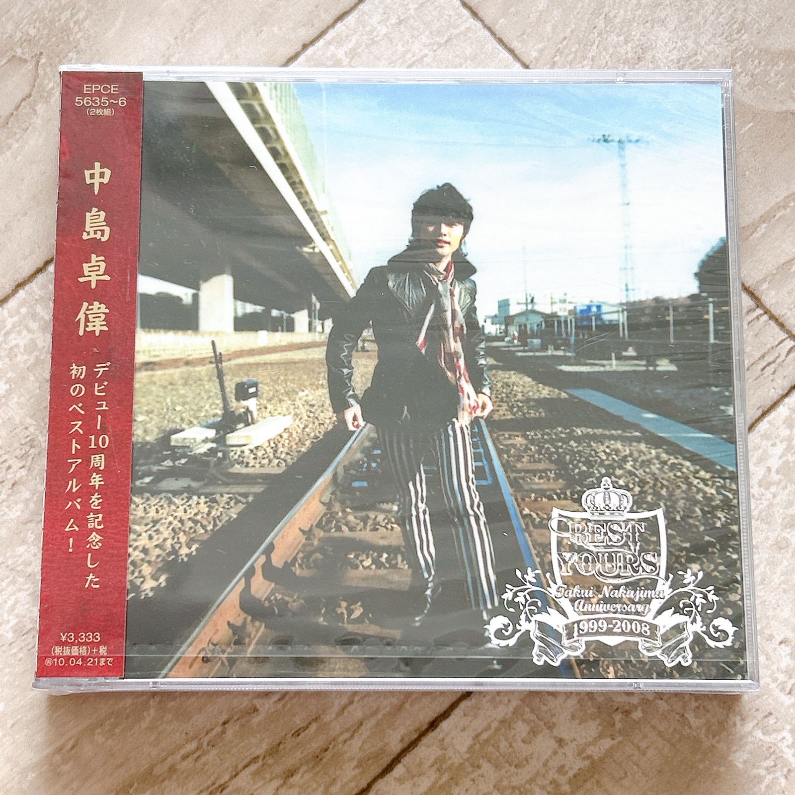 TAKUI NAKAJIMA Anniversary 1999-2008 BEST YOURS/中島卓偉：新品未