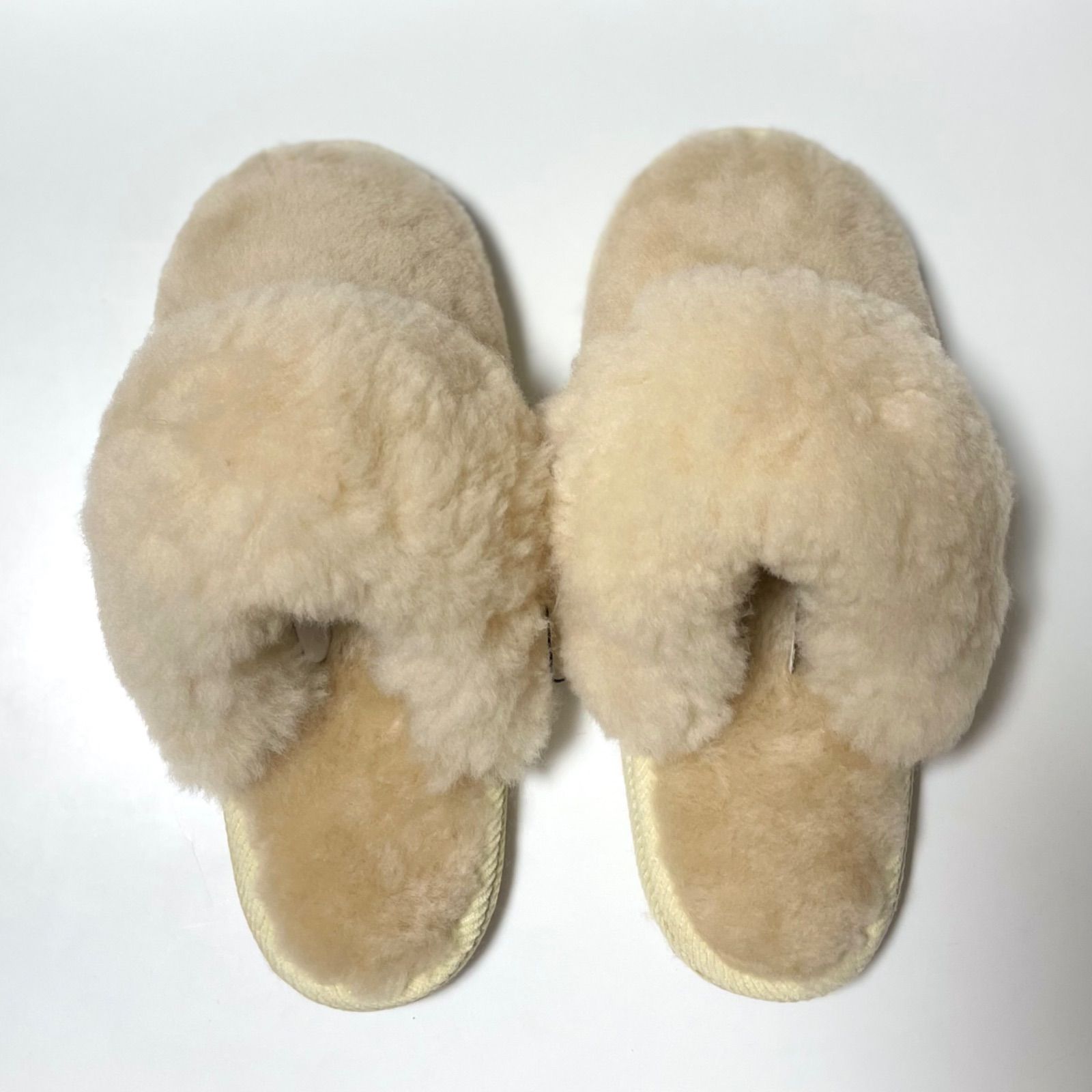 les mille filles ムートンスリッパ