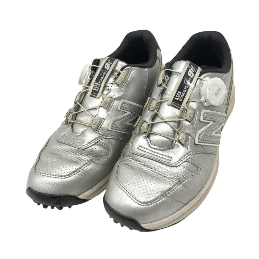 NEW BALANCE GOLF ニューバランス WGBS996Z BOA スパイクレス ゴルフ シューズ  シルバー系 22.5 [240101352776] ゴルフウェア レディース ストスト