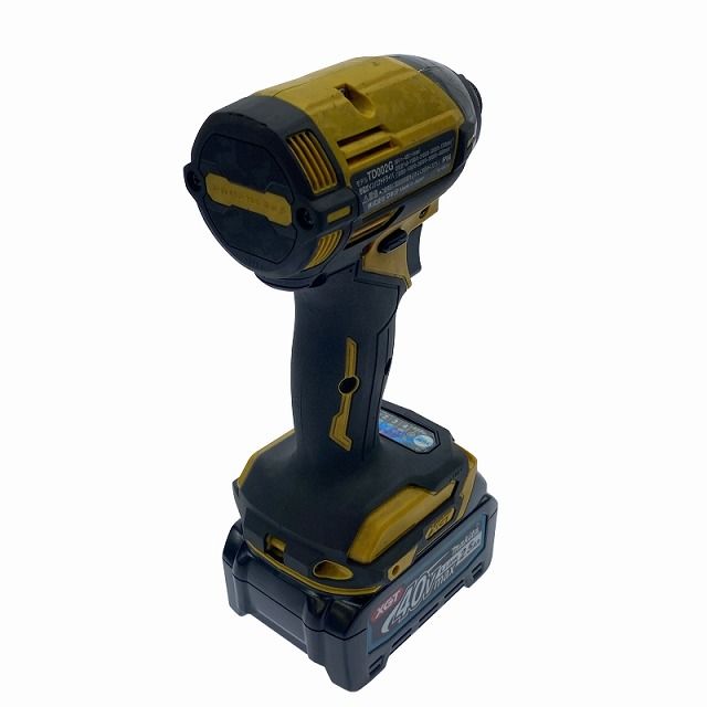 ☆比較的綺麗☆makita マキタ 40Vmax 充電式インパクトドライバ