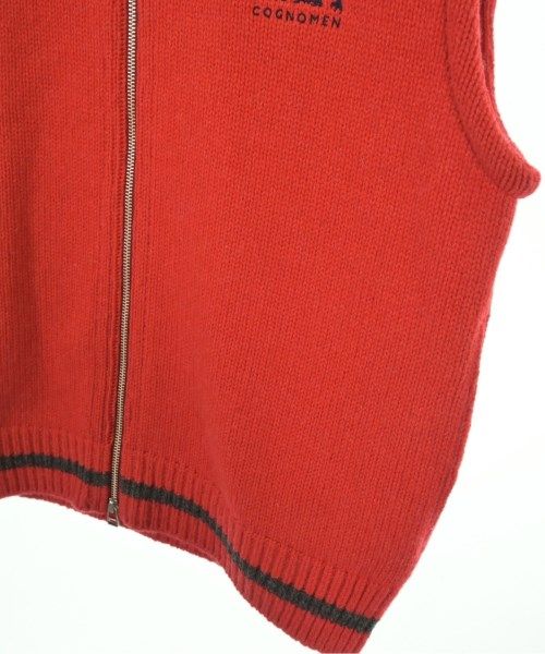 COGNOMEN(コグノーメン) KINDNESS VEST 裏地チェック ダブルジッパー カインドネスベスト メンズ JPN：L 【中古】【ブランド古着バズストア】 COGNOMEN ベスト メンズ 【古着】【中古】【送料無料】 - メルカリ