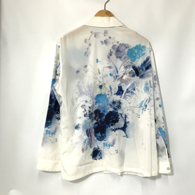 LAD MUSICIAN 花柄長袖シャツ 42 LAD MUSICIAN 花柄プリント 長袖シャツ 42