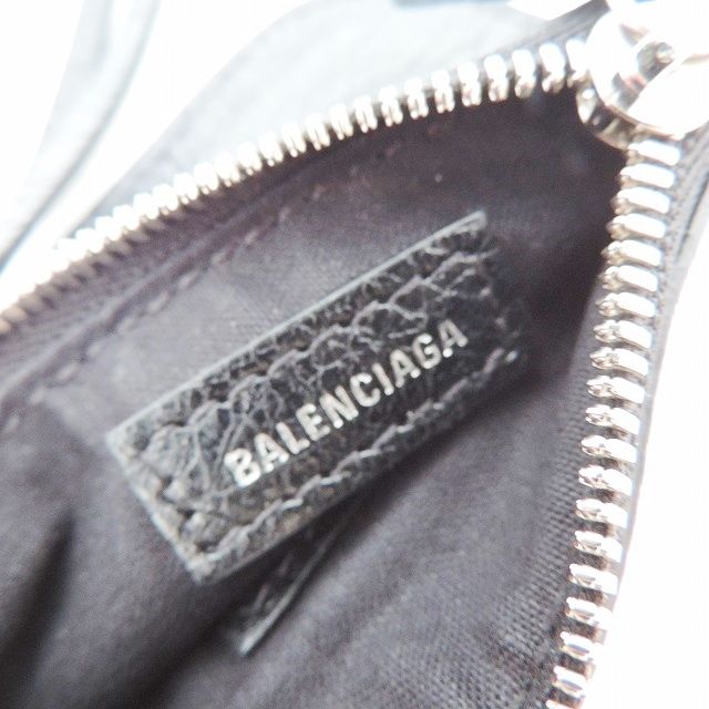 BALENCIAGA(バレンシアガ) コインケース美品  ル カゴール コインパース 7767691VG9Y1000 黒 レザー