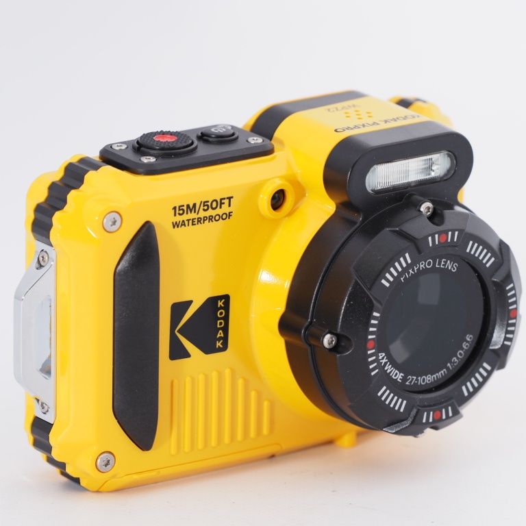 kodak コダック コンパクトデジタルカメラKodak PIXPRO WPZ2 防水 防塵 耐衝撃 CALSモード イエロー - メルカリ