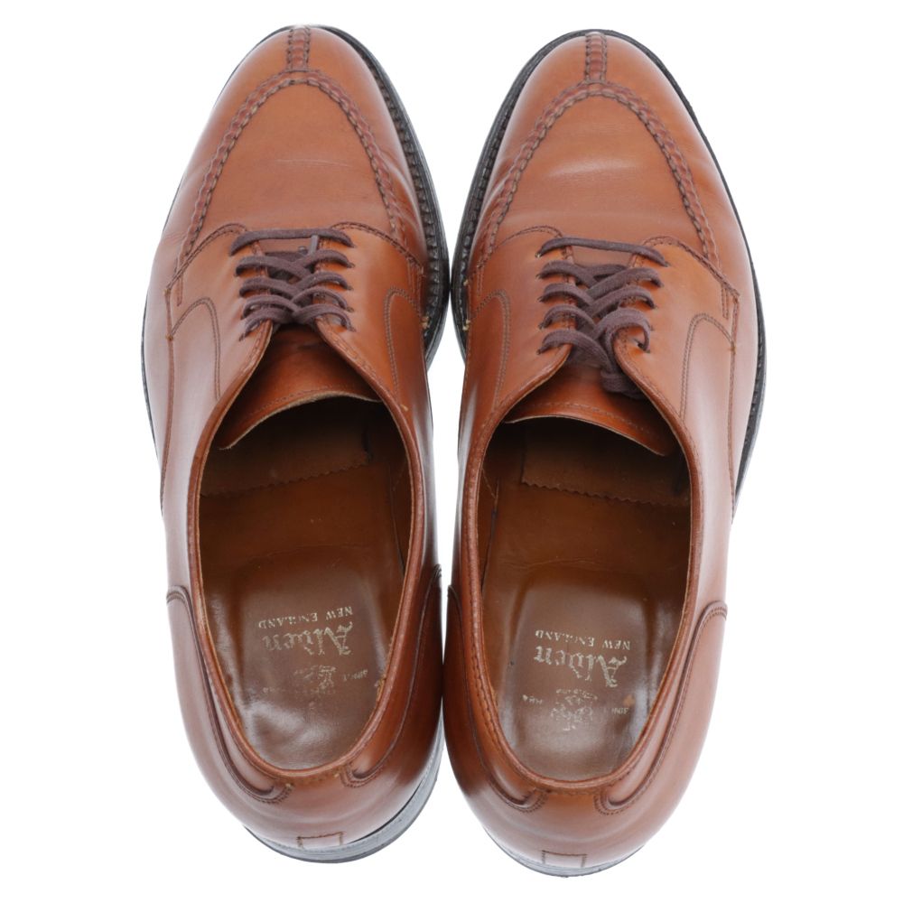 Alden オールデン 962 スプリットトゥ Uチップ 革靴 USA ブラウン オールデン962 ブラウン