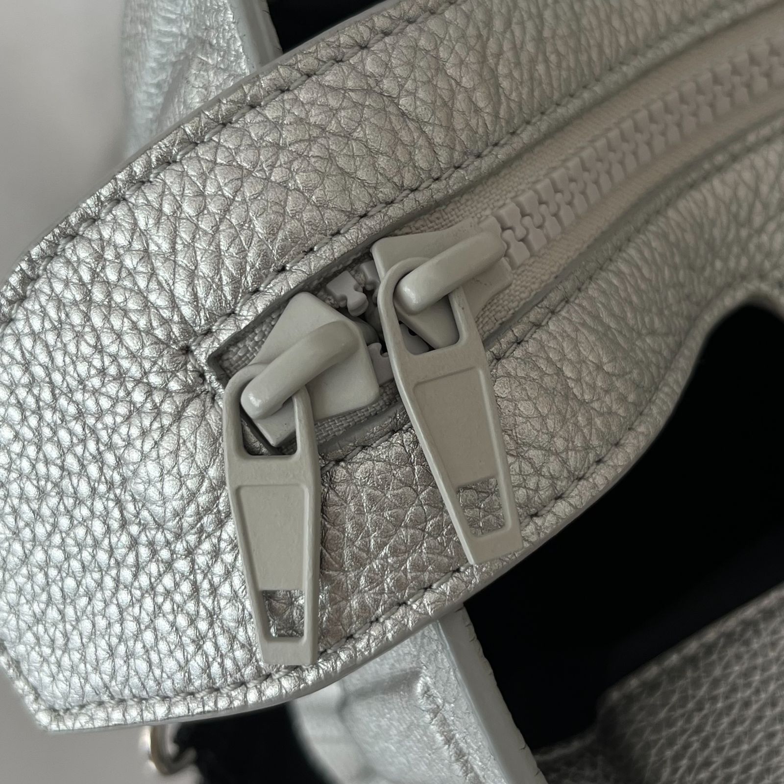 メタリック レザー2way