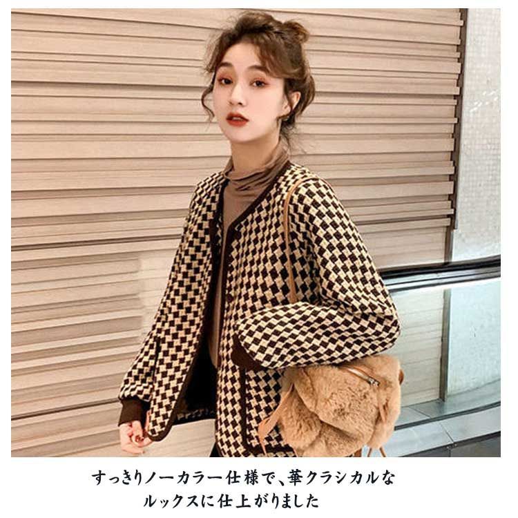 M様❤️♡Forever21♡ツイードジャケット∂激かわ∂千鳥柄♡セレブっぽ♡ - メルカリ