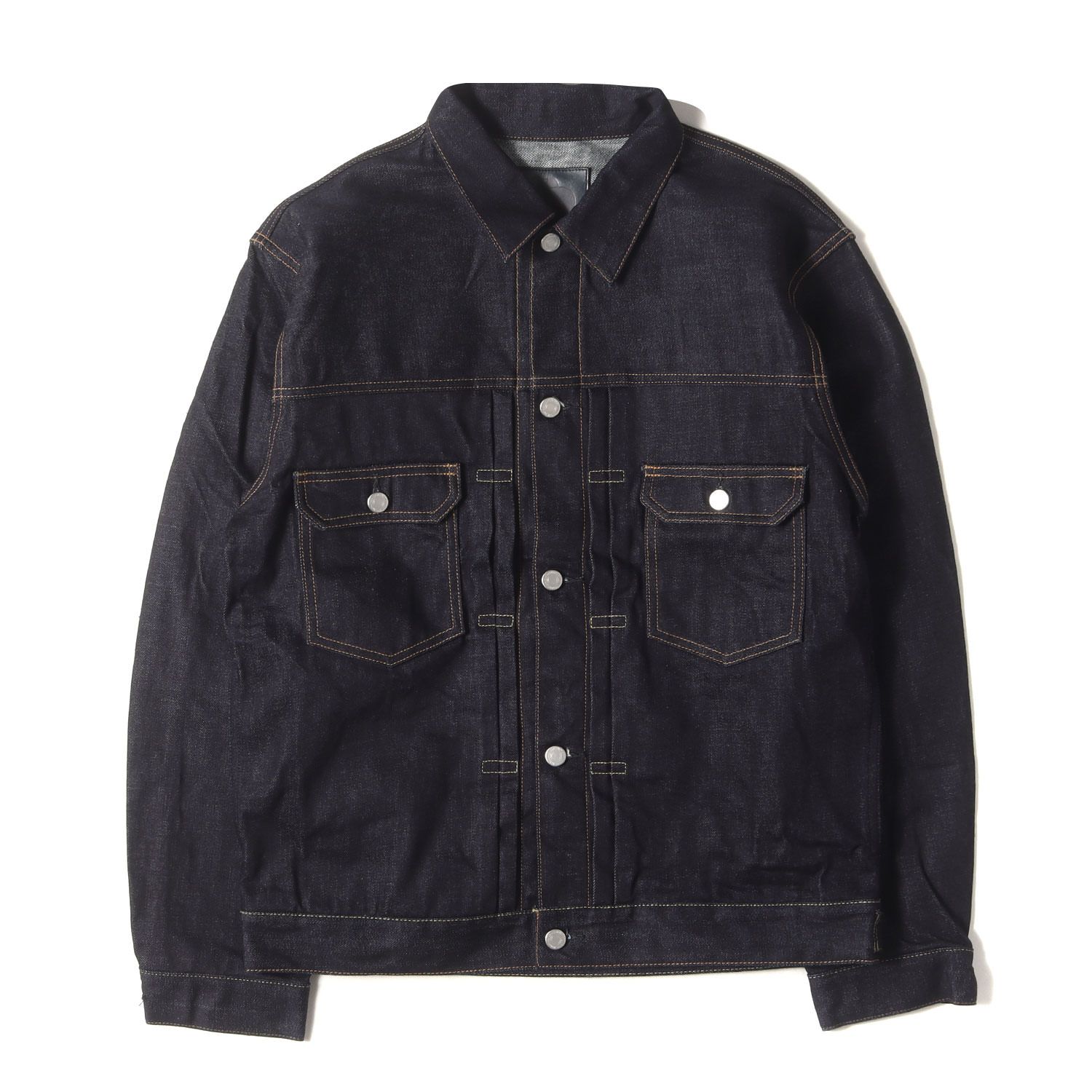 美品】桃太郎ジーンズ ジャケット インディゴ サイズ:L | 2nd