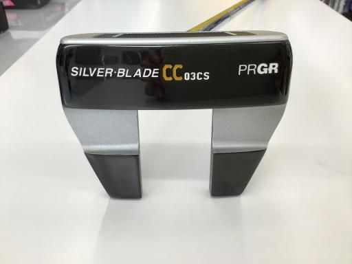 プロギア SILVER-BLADE 03CS センターシャフト 34インチ パター PT スチール フレックスその他 メンズ 男性用 右利き 右用 Cランク ゴルフクラブ