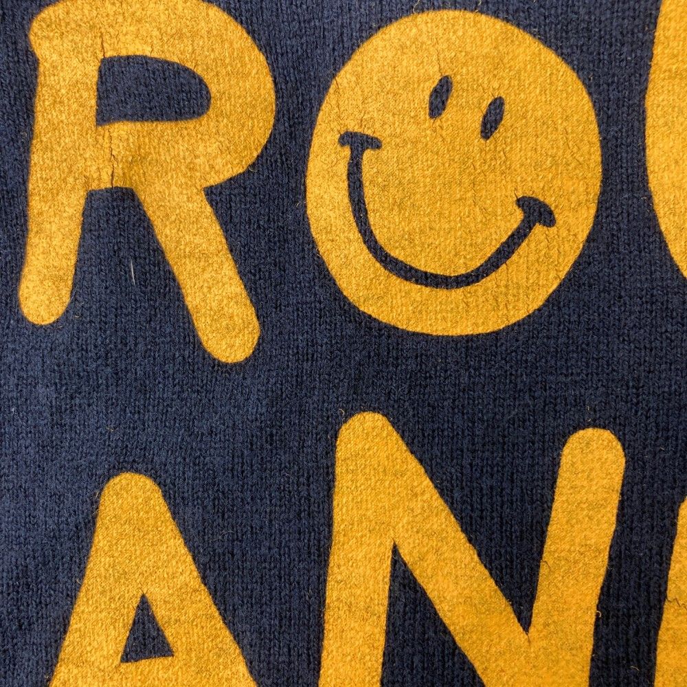 rough swell スマイリーフェイス セーター M rough & swell - AOZORA