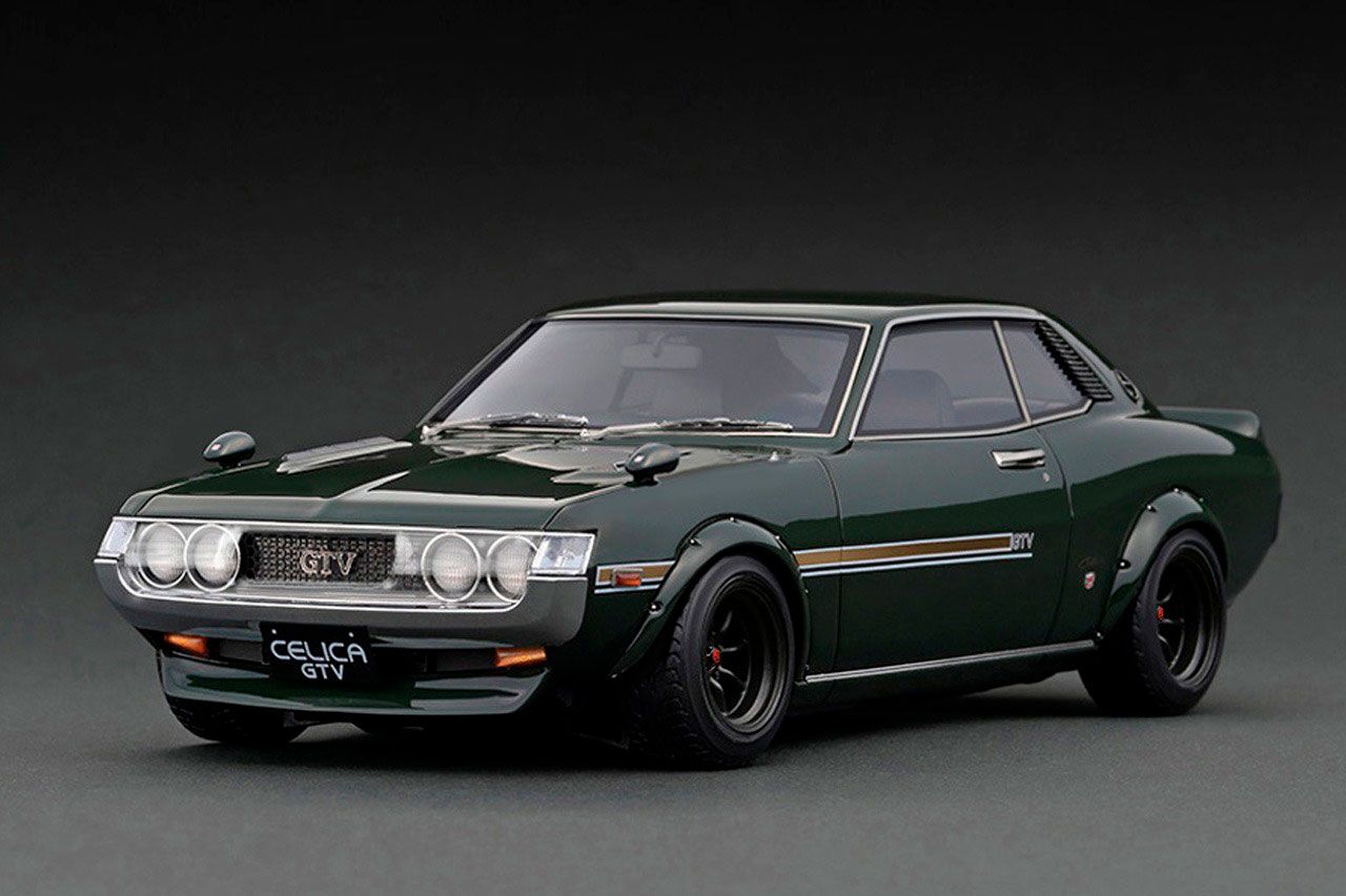Toyota Celica 1600GTV TA22 Green 1 18 Scale