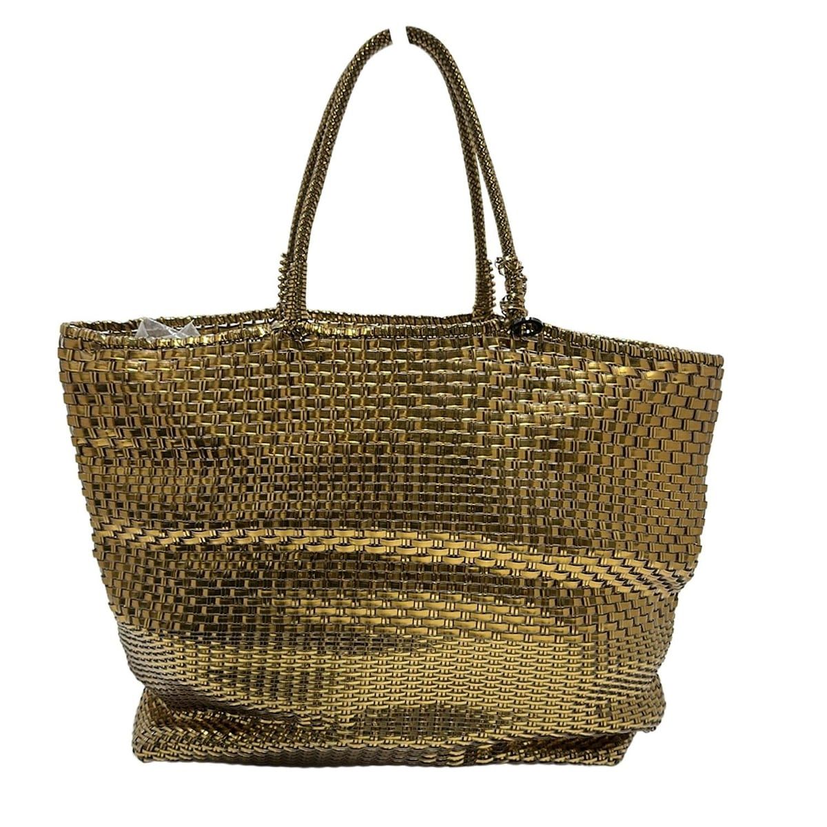 ANTEPRIMA ゴールドシルバー かごバッグ　イントレッチオ ANTEPRIMA ゴールドシルバー かごバッグ イントレッチオ