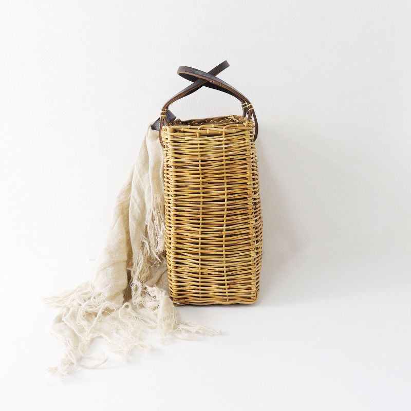 美品エバゴス　かごバッグ ebagos エバゴス かごバッグ ハンドバッグ